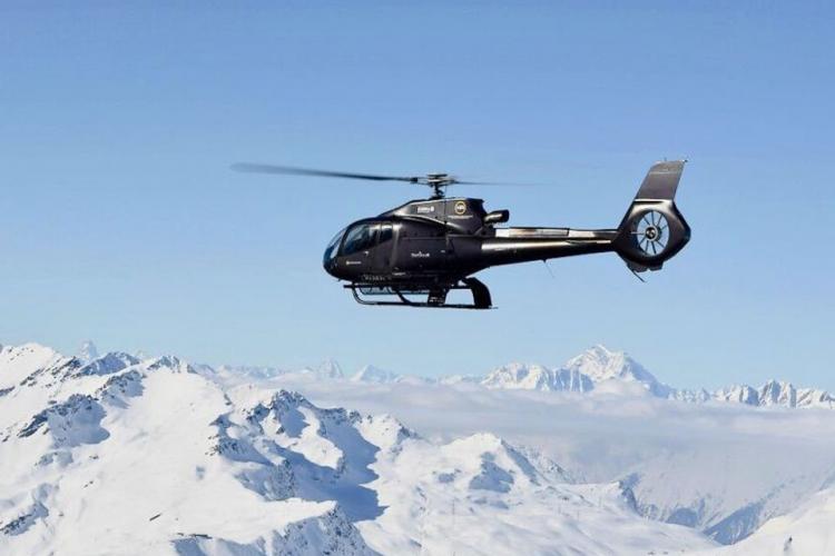 Transferts en hélicoptère Geneva Chamonix